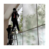 Panneau translucide effet glace craquelée pour mur de fond, cloison nuageuse et plafond translucide