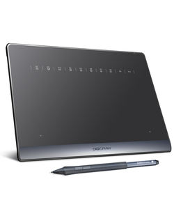 Tablet Gráfico Inteligente DigiDraw Turing M TW610 Sem Fio BT 5.0 10x6.25 Polegadas Resolução da Caneta 5080 LPI 16384 Níveis de Pressão - Product Image 1