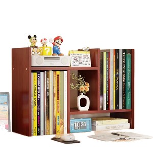 Simple Bookshelf <b>Desktop</b> Storage <b>Shelf</b> 2 Tier Multifunction Office Organizer For Stationery And Books - Product Image 2