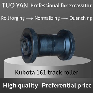 Suku Cadang Mini Excavator Berkualitas Tinggi Kubota U10 U15 U17 Roda Penyangga KX30 Roda Dorong Mini Digger Suku Cadang Hitachi Track Roller - Product Image 6