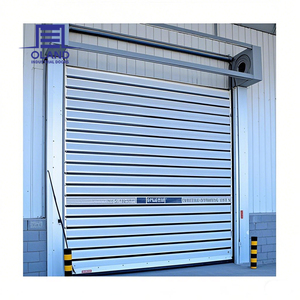 Puerta Rápida Enrollable Automática de Aluminio de Alta Velocidad, Aislamiento Térmico, Resistencia al Viento, Uso Industrial - Product Image 3