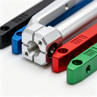 Kit de support de mentonnière et d'arrêt de direction en aluminium usiné CNC pour PWC - Poignée antidérapante robuste avec électroérosion à fil pour pièces de PWC