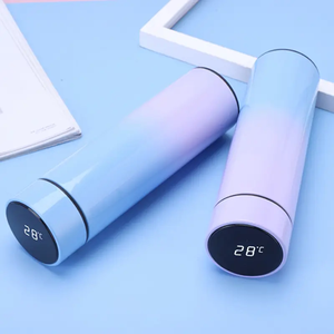 <span class=keywords><strong>MEDO</strong></span> 500ml 그라디언트 컬러 스마트 알림 보온병 플라스크 주도 디지털 온도 표시 스테인레스 스틸 컵 물병 - Product Image 3