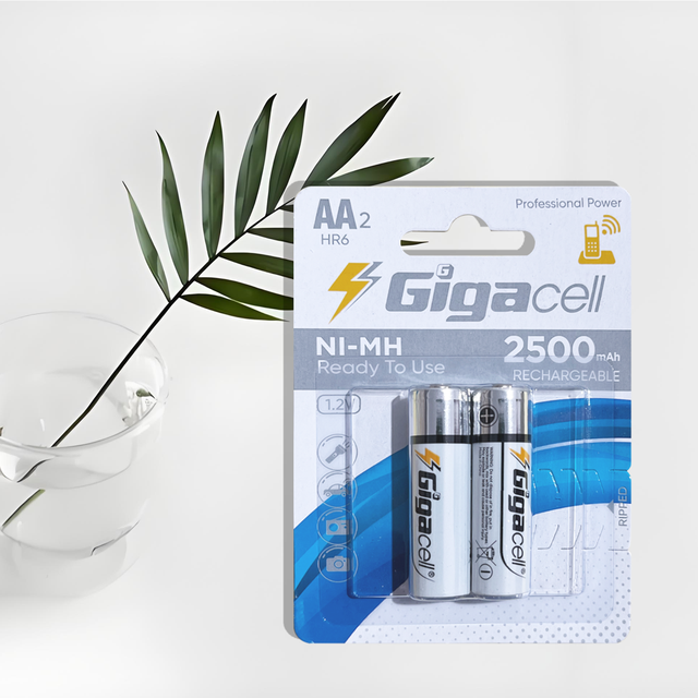 1.2v Ni-mh AA Double a Rechargeable Battery Pre-Charged Low Self-Discharge for Toys Remotes Flashlights Speedlite