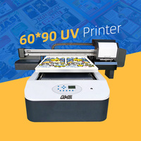 Nueva impresora plana UV 6090, suministro automático de tinta UV, luz LED UV, caja de teléfono, carteles de Metal