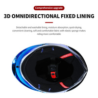 Nouvelle technologie OEM DOT casque intégral noir et coloré Double visière casque grande Section arrière casques de moto