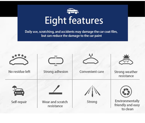 Cambio <span class=keywords><strong>de</strong></span> color <span class=keywords><strong>de</strong></span> alta <span class=keywords><strong>calidad</strong></span> Ppf 7.5mil Película <span class=keywords><strong>de</strong></span> envoltura Fácil <span class=keywords><strong>de</strong></span> instalar Protección <span class=keywords><strong>de</strong></span> pintura PPF antiarañazos para automóvil - Product Image 3