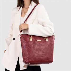 Fashion PU Handbag Set 6pcs Waterproof Ladies Tote <b>Bag</b> Shoulder <b>Bag</b> Purse Set for Outdoor Travel Business - Product Image 5