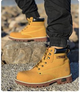 Hot Sale Men's Industrial Protective Breathable <strong>Work</strong> <strong>Boots</strong> Casual Training Shoes Steel Toe Safety Shoes <strong>Size</strong> <strong>11</strong> for Shop Winter - Product Image 4