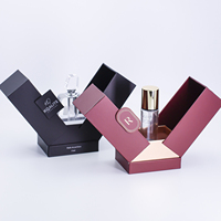 Soja Nouveau Design Personnalisable De Luxe Magnétique Double Porte Ouverte Soins De La Peau Bouteille De Parfum Emballage Boîte-Cadeau