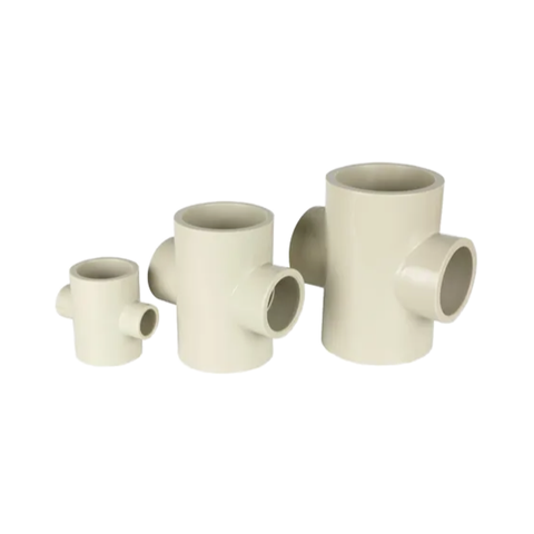Manufacturer Plastic PPH Fittings 1/2''-2'' Customized Plumbing Materials PN25 Plastic Pipe Fittings