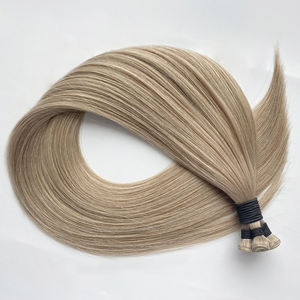 Vente en gros 2025 Haiyi  Look plat de génie, les mèches peuvent être superposées, mélangées et superposées pour des résultats impeccables # Couleur du piano M18/613 - Product Image 1