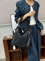Sac à bandoulière Yukio Kira, nouveau sac seau rétro grande capacité avec fermeture éclair et broderie, sac fourre-tout à bandoulière, vente directe usine