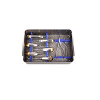 Kit d'instruments dentaires pour petits animaux - Chirurgie parodontale - Élévateurs - Extraction dentaire - Outils d'extraction radiculaire - Modèle Classe I YES-2030