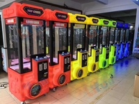 Lifun Rainny Toy Claw Machine à monnayeur Gamer Quest Crane Grabber, machine à poupées personnalisée, accepteur de billets, certifié CE, 250W