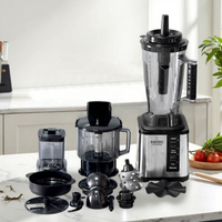 Blender Elektrik 2L Kecepatan Tinggi Multifungsi Pembuat Smoothie dan Susu Kedelai dengan Pisau Ganda Stainless Steel untuk Penggunaan di Rumah