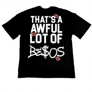 T-shirts streetwear Y2K pour hommes – Prix bas, 100 % coton, coupe oversize, motif tricoté « That's Low price SYRUP » - Product Image 2