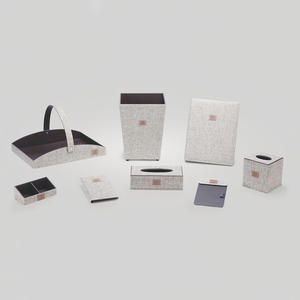 <strong>Hotel</strong> Equipment Suppliers Custom Design Luxury Five 5 Star <strong>Hotel</strong> Supplies Hospitality Guestroom Leather Item Amenities Supply - Product Image 1