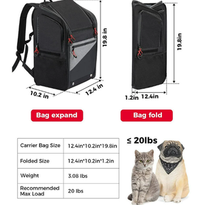 <span class=keywords><strong>Mochila</strong></span> conveniente e impermeable <span class=keywords><strong>para</strong></span> mascotas de motocicleta, se puede fijar <span class=keywords><strong>en</strong></span> la parte trasera de motocicletas grandes, <span class=keywords><strong>para</strong></span> transportar mascotas como perros. - Product Image 2