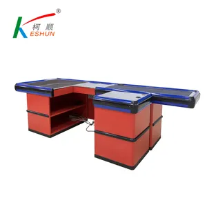CounterデスクSupermarket Cashier、Cash Counter Table Used Retail Electricレジ