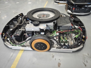 Roue d'entraînement de robot Keya AGV AMR avec moteur intégré sans balais 500W DC48V 222RPM pour véhicule autonome - Product Image 4