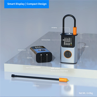 Portable Mini Wireless Rechargeable Digital Electric Air Pump Tire Inflator Pumps, Emergency Tools for Car & Bike Tires