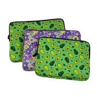 Housse pour ordinateur portable en néoprène avec doublure en velours doux, design personnalisé, pour MacBook 12 pouces et 14 pouces