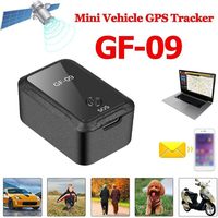 Mini Rastreador GPS GF09, Dispositivo Antirrobo y Antipérdida, Localizador GPRS, Grabación de Voz, Rastreo en Tiempo Real, Aplicación Android, 1 Año de Garantía, para Mascotas