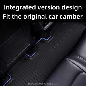 Tapis de sol de voiture complets en caoutchouc TPE pour <span class=keywords><strong>FORTUNER</strong></span> 2009-2022, personnalisables, LHD, 3,5 mm d'épaisseur, toutes saisons, garantie 3 ans - Product Image 6