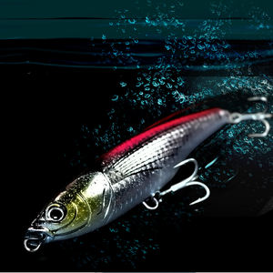 เหยื่อตกปลาแบบจมน้ำ GT Casting ขนาด 105 มม. 125 มม. แบบแท่งและแบบดินสอ พร้อมสาย 1 เส้น - Product Image 2