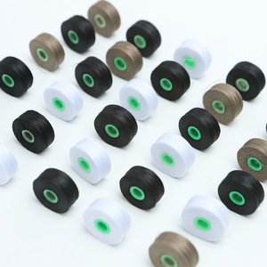 Bán buôn 144pcs 75D/2 L trắng Polyester lõi nhựa pre-vết thương bobbins có độ bền cao chủ đề <span class=keywords><strong>bobbin</strong></span> vật liệu thêu dưới - Product Image 6