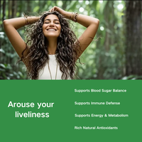 Capsules de Moringa Oleifera en marque privée, superaliment vert, complément alimentaire pour adultes, capsules de Moringa en marque privée
