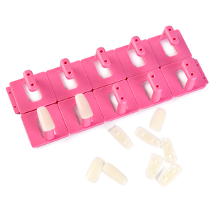 KADS Kit d'entraînement et de présentation pour nail art, support amovible en plastique pour faux ongles, cadre d'entraînement pour la formation en manucure - Product Image 5