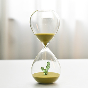 Đồng hồ cát sáng tạo <span class=keywords><strong>10</strong></span> phút hẹn giờ hình dạng ba chiều đồ nội thất gia đình đồ thủ công thủy tinh quà tặng sinh nhật hẹn giờ cát - Product Image 5