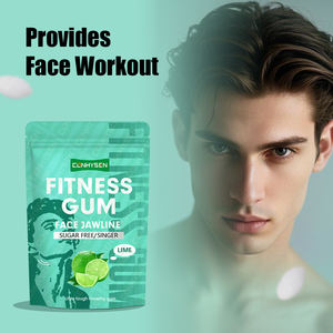 <span class=keywords><strong>Chewing</strong></span>-<span class=keywords><strong>gum</strong></span> de fitness sans sucre pour l'entraînement musculaire Stimuler la confiance Préfet <span class=keywords><strong>Visage</strong></span> Jawline Saveur naturelle de citron vert - Product Image 2