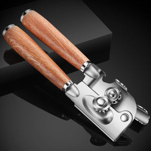 Nuevo Abrelatas Manual Multifuncional de Acero Inoxidable al por Mayor, Adecuado para Botellas de Cerveza Enlatadas, con Madera de Flor de Durazno - Product Image 1