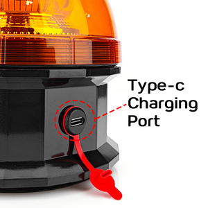 Wetech <strong>LED</strong> Rechargeable Emergency Beacon <strong>Light</strong> Flashing Warning <strong>Light</strong> with Magnetic Base - Product Image 6