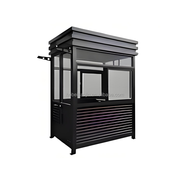 Prefabricated Guard House Box Outdoor Small Size Studio Kiosk Garden Mobile Prefab Portable Shop Sale Security Cabin Guard Booth