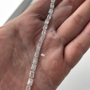 Venda Quente Diamante Cultivado em Laboratório de Tamanho Pequeno 2*3mm 3*5mm 4*6mm Corte Excelente VS1 0.5ct Corte Esmeralda Cor D Certificado IGI - Product Image 4