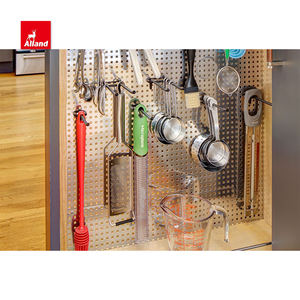 Fabriqué en Chine Panneau shaker avec finition peinture noir <span class=keywords><strong>graphite</strong></span> avec cadre Panier en bois dur Armure de parquet Armoires de cuisine - Product Image 3