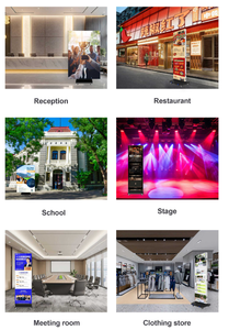 P2.5 Indoor 4K HDR10+ LED Poster Screen Mobile Standing Digital Signage for Retail Advertising - Product Image 2