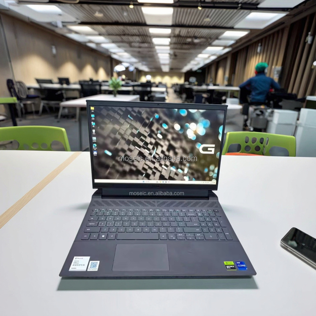 Hot Sell for DEL L G15 5530 I7-13650 RTX4060(8G) 16G 512 SSD 15.6inch Used Gaming Laptop Wholesale Low Price Student Computer