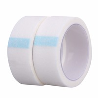 Ruban adhésif jetable en papier, m, bande de papier Non tissé blanc, micro-pores médicaux, pour cils, outils d'extension de cils, nouveau produits