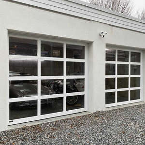 알루미늄 합금 프레임 접이식 차고 문 4S 매장 호텔 빌라용 방풍 방도난 방간섭 프라이버시 디자인 1년XX - Product Image 5