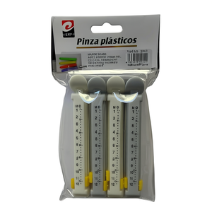 Clips de sellado de fechas Erpsl de 12 cm, 4 unidades, tamaño mediano para embalaje - Product Image 2