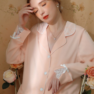 <span class=keywords><strong>Pigiama</strong></span> da <span class=keywords><strong>donna</strong></span> in <span class=keywords><strong>cotone</strong></span> tinta unita etichetta personalizzata <span class=keywords><strong>pigiama</strong></span> morbido in pizzo traspirante da <span class=keywords><strong>donna</strong></span> - Product Image 3