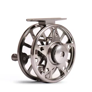 Jdorisea — moulinet de roue avant en alliage d'aluminium 27760 AL75, pour gaucher et droitier, Interchangeable, CNC, nouveauté