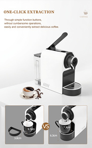 เครื่องชงกาแฟแคปซูลสำหรับห้องพักโรงแรม ราคาคุ้มค่า รับประกันคุณภาพ ใช้ได้กับไฟ 110v เครื่องชงกาแฟเอสเพรสโซแบบแคปซูลสำหรับโรงแรม - Product Image 5