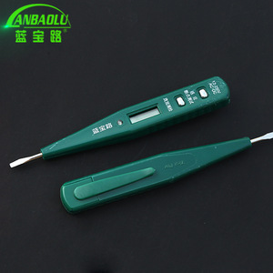 Testeur de tension Anbaolu Ad 21 avec affichage numérique 12 250V AC monophasé, indicateur LED, usage domestique - Product Image 2