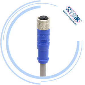 M8 公对母直式延长线 防水 IP67 3 4 5 8 针 - Product Image 4